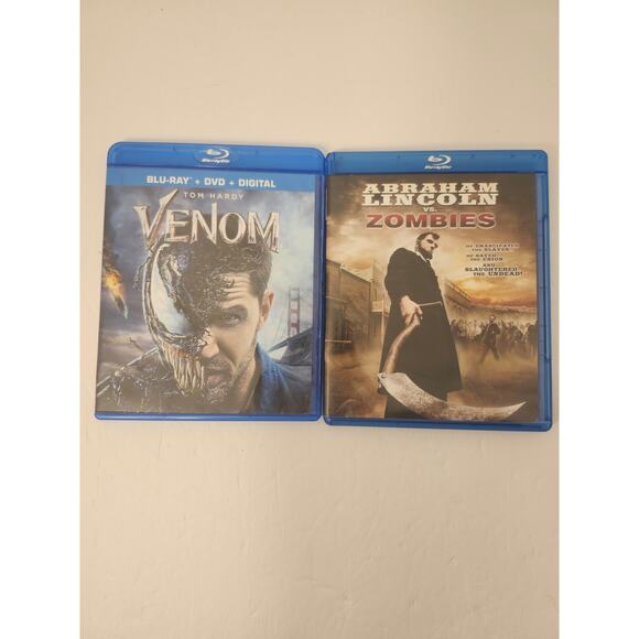 Blu-Ray DVD Bundle Of 6 Rated R Movies  Pre-Owned Venom Run All Night Bad Moms - Picture 4 of 9